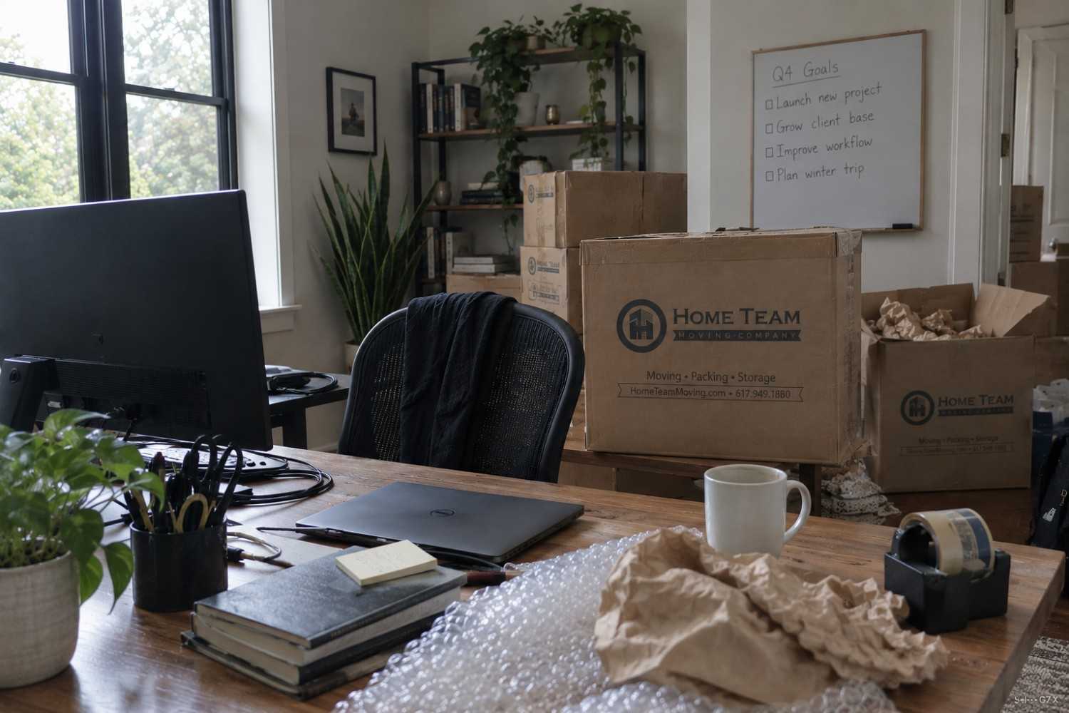 How to Move Your Home Office Without Missing a Day of Work